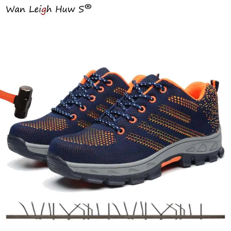 2019 Plus Size Men's Outdoor Breathable Mesh Steel Toe Cap Work Safety Shoes Boots Men Anti-slip Puncture Proof Protetive Shoes
2019 Plus Size Men's Outdoor Breathable Mesh Steel Toe Cap Work Safety Shoes Boots Men Anti-slip Puncture Proof Protetive Shoes