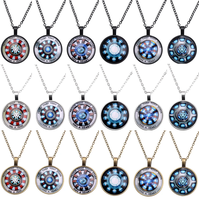 Drop Shipping Iron Man Arc Reactor Necklace PROOF THAT TONY STRARK HAS A HEART The Avengers 4 Quantum Realm Film Souvenir
Drop Shipping Iron Man Arc Reactor Necklace PROOF THAT TONY STRARK HAS A HEART The Avengers 4 Quantum Realm Film Souvenir