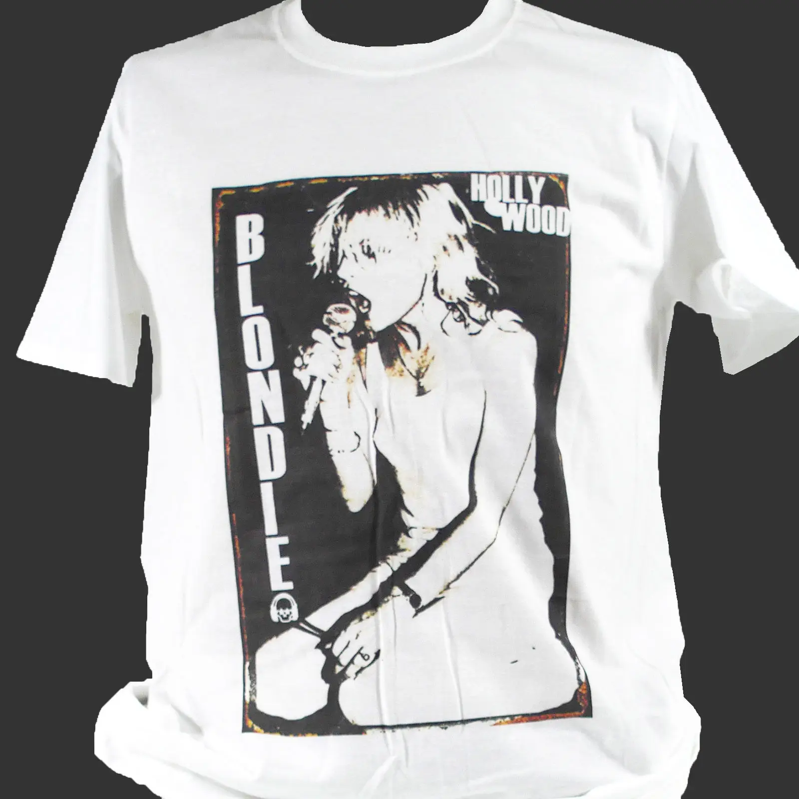 BLONDIE PUNK ROCK T-SHIRT ramones iggy pop clash billy idol S-3XL 100% Cotton Short Sleeve O-Neck Tops Tee Shirts 2018
BLONDIE PUNK ROCK T-SHIRT ramones iggy pop clash billy idol S-3XL 100% Cotton Short Sleeve O-Neck Tops Tee Shirts 2018