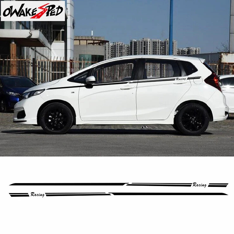 Racing Sport Styling Sticker For Honda Fit JAZZ RS Waterproof Car Body Waist Line Decors Stickers Auto Accessories Vinyl Decal
Racing Sport Styling Sticker For Honda Fit JAZZ RS Waterproof Car Body Waist Line Decors Stickers Auto Accessories Vinyl Decal