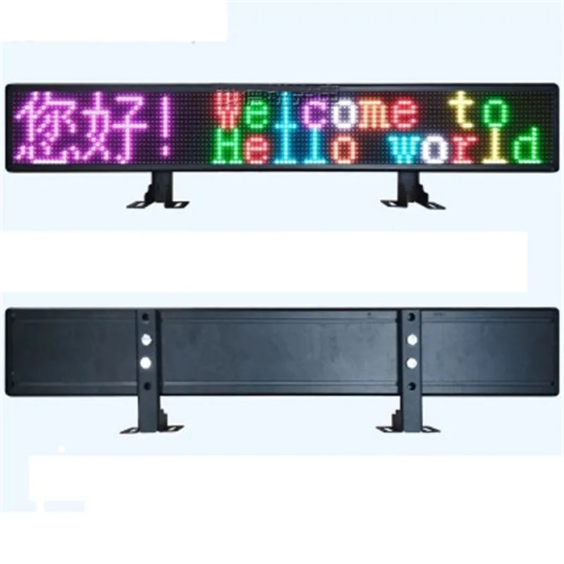 12v P6MM RGB 7 color car rear window advertising display taxi LED car sign wifi programmable information sign bracket installati
12v P6MM RGB 7 color car rear window advertising display taxi LED car sign wifi programmable information sign bracket installati
