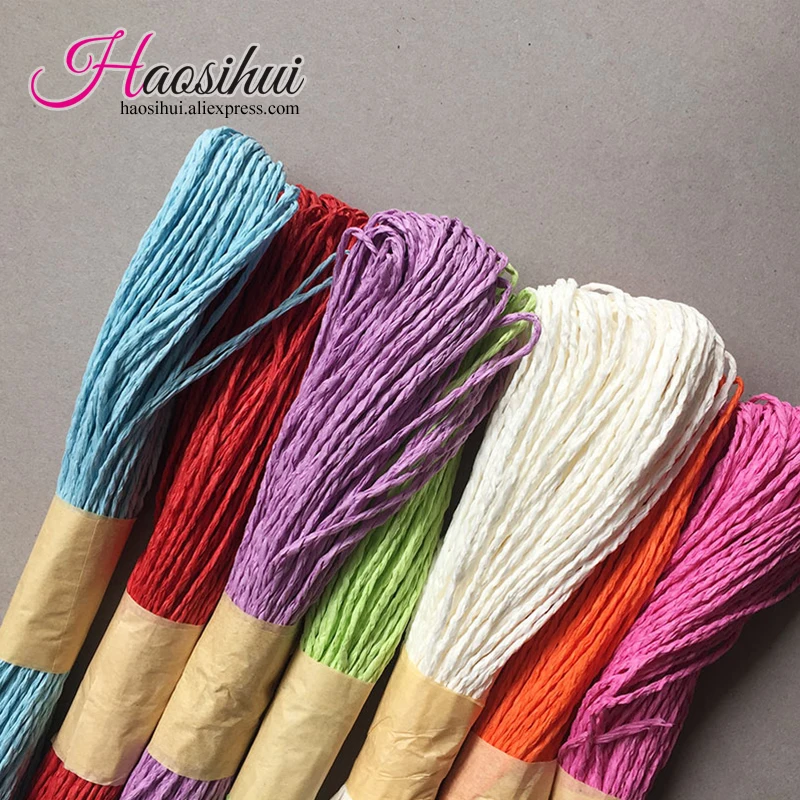 New Home Decorations Colorful Paper Twine String DIY Handmade Material Wedding Birthday Party Supplies
New Home Decorations Colorful Paper Twine String DIY Handmade Material Wedding Birthday Party Supplies