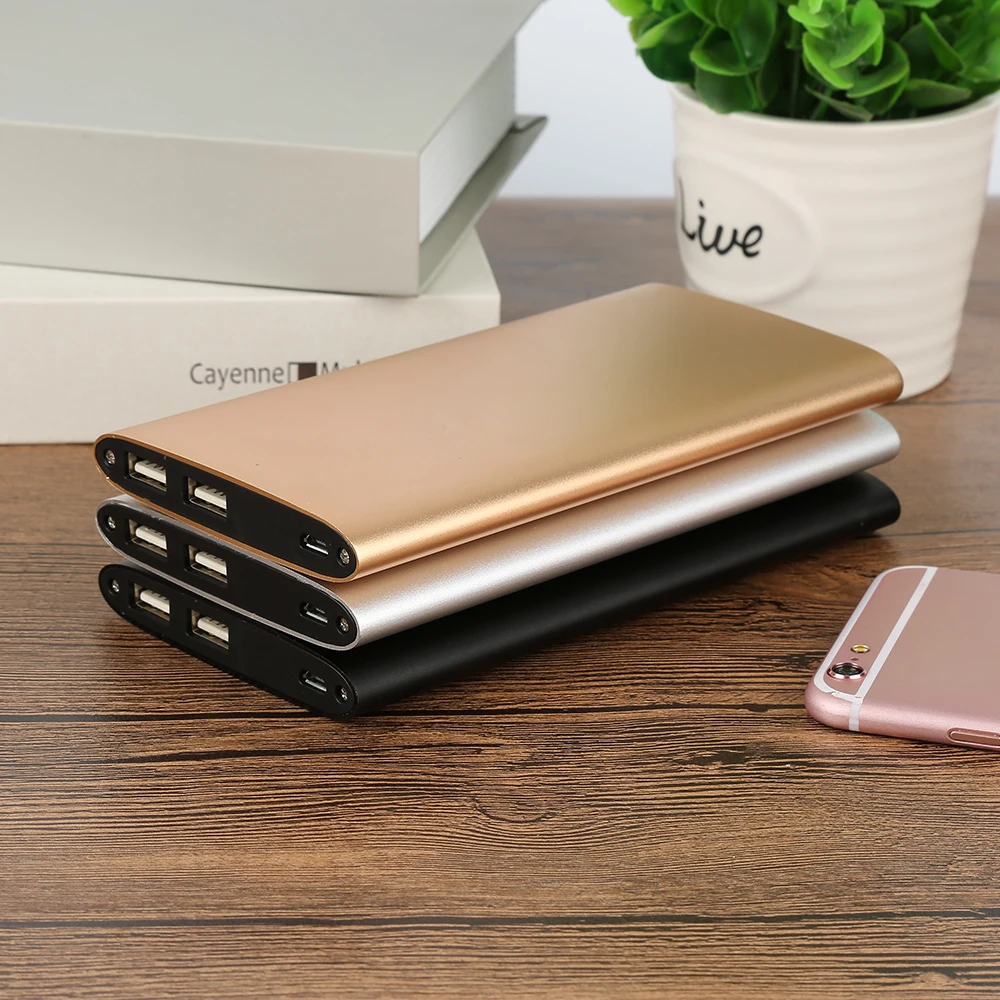 12000mAh Protable Power Bank Mobile Phone External Battery Power USB Fast Ultra-thin Charger cable for Xiaomi for Iphone Android
12000mAh Protable Power Bank Mobile Phone External Battery Power USB Fast Ultra-thin Charger cable for Xiaomi for Iphone Android