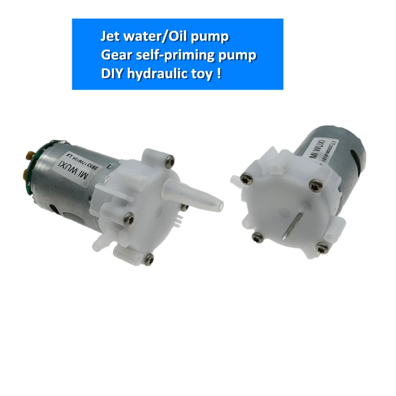 360 jet water pump Oil gear self-priming pump DIY hydraulic toy ! CW/CCW injection pump
360 jet water pump Oil gear self-priming pump DIY hydraulic toy ! CW/CCW injection pump
