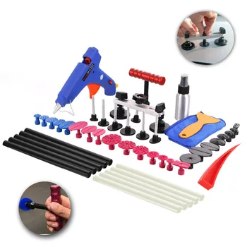 40Pcs Auto Body Paintless Dent Repair Removal Tool Kits Dent Puller Bridge Glue Puller Kits With Glue Gun Glue Sticks
40Pcs Auto Body Paintless Dent Repair Removal Tool Kits Dent Puller Bridge Glue Puller Kits With Glue Gun Glue Sticks