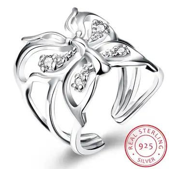Bijoux 2019 Retro Antique Butterfly Crystal Rings 925 Sterling Silver Rings for Women Ladies Fashion Bohemian Jewelry
Bijoux 2019 Retro Antique Butterfly Crystal Rings 925 Sterling Silver Rings for Women Ladies Fashion Bohemian Jewelry