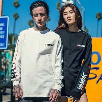 Hot sale Spring and autumn loose casual long-sleeved printed letters couple sweatshirts casual O-neck long sleeve T shirts
Hot sale Spring and autumn loose casual long-sleeved printed letters couple sweatshirts casual O-neck long sleeve T shirts