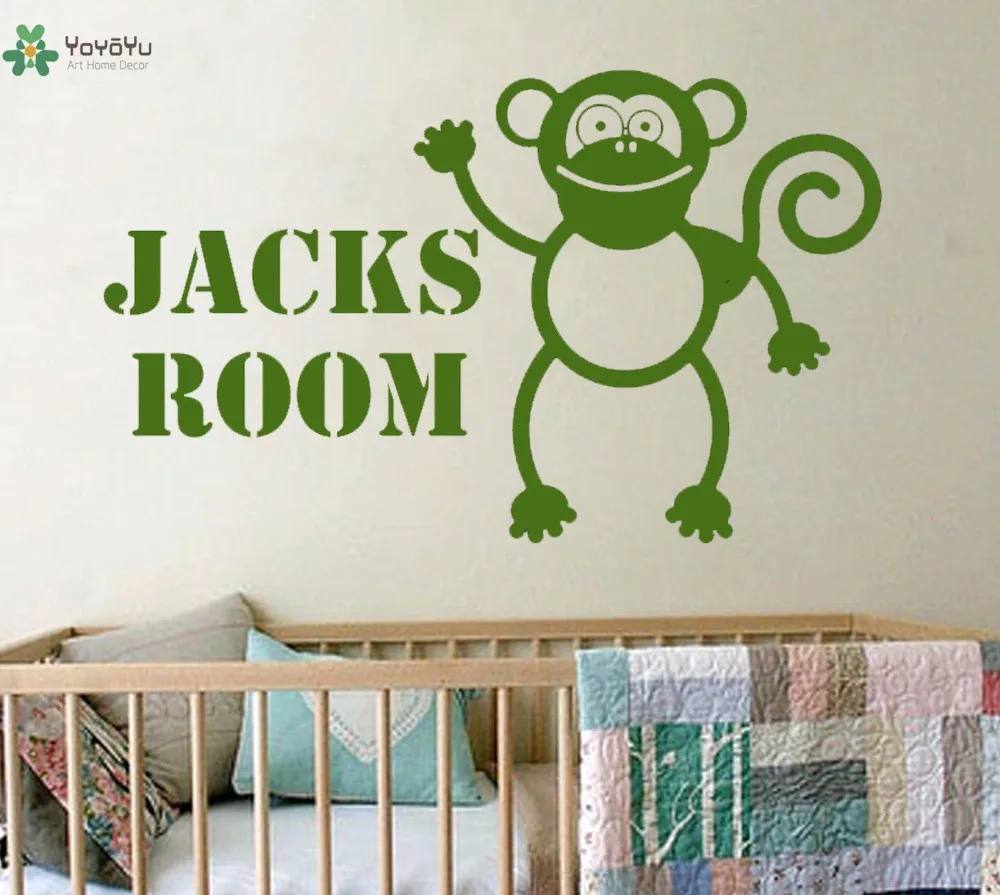 YOYOYU Wall Decal Vinyl Wall Decoration Personalised Monkey Art Sticker Childrens Bedroom Removeable Home Decor Poster YO366
YOYOYU Wall Decal Vinyl Wall Decoration Personalised Monkey Art Sticker Childrens Bedroom Removeable Home Decor Poster YO366