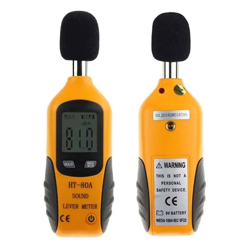 LCD Digital Display Noise Tester Sound Pressure Level Meter Decibel Noise Measurement
LCD Digital Display Noise Tester Sound Pressure Level Meter Decibel Noise Measurement