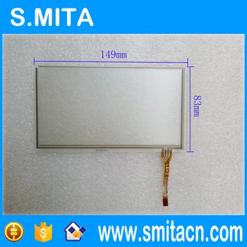 6.1 inch universal resistive touch screen GPS navigation LXH-TPM147 for vehicle-mounted handwriting screen 149*83 149*83mm
6.1 inch universal resistive touch screen GPS navigation LXH-TPM147 for vehicle-mounted handwriting screen 149*83 149*83mm