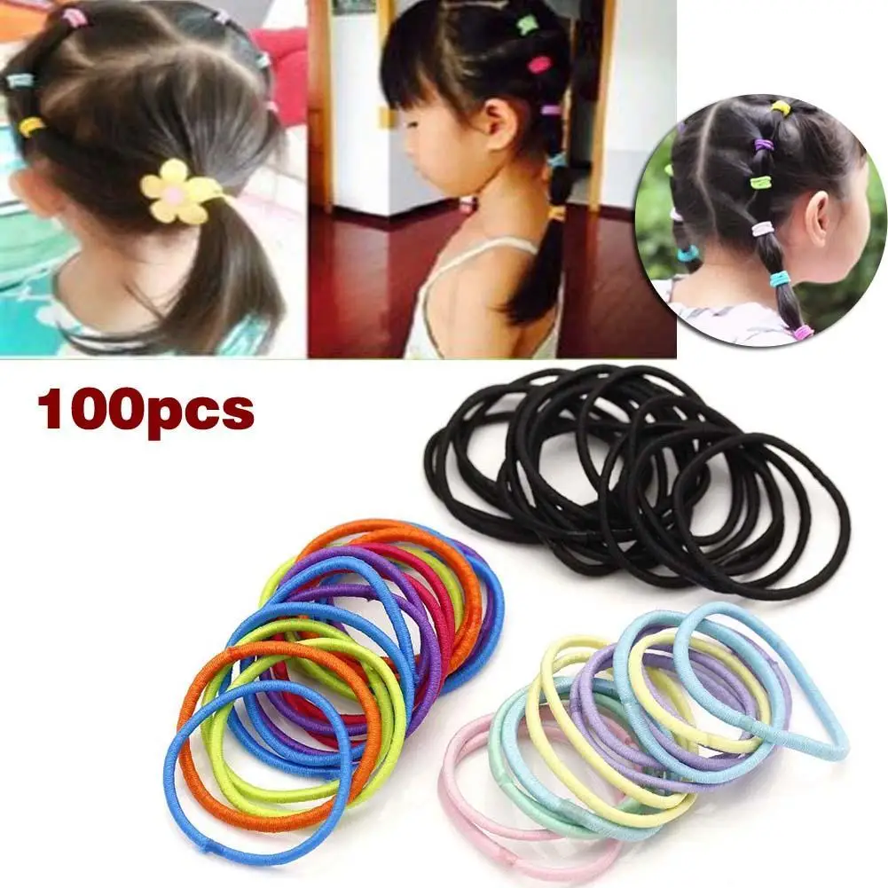 wholesale 100 Pcs colorful For Kids Girl Child Elastic Hair Bands Ponytail Holder Head Rope Ties Headwear Hair dress Accessories
wholesale 100 Pcs colorful For Kids Girl Child Elastic Hair Bands Ponytail Holder Head Rope Ties Headwear Hair dress Accessories