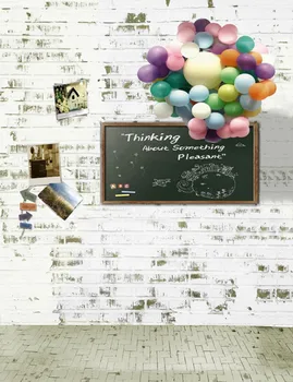 Brick Wall Vintage Children Birthday Photography Backdrops Blackboard Balloon Photo Background 150cm*200cm
Brick Wall Vintage Children Birthday Photography Backdrops Blackboard Balloon Photo Background 150cm*200cm
