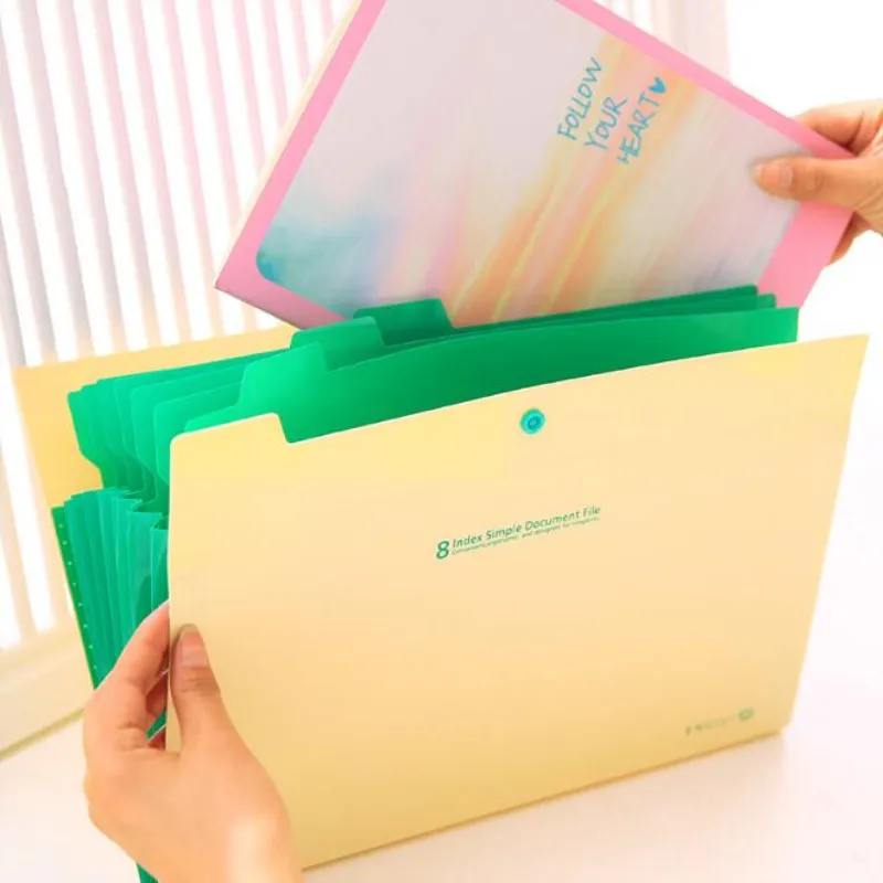 1pc 8 index simple document A4 display book PP file expanding wallet folder paper classification organ package Filing Products
1pc 8 index simple document A4 display book PP file expanding wallet folder paper classification organ package Filing Products