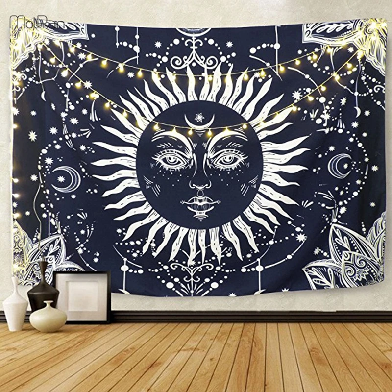 Boho Hippie Tapestry for Living Room New Year Decorative Wall Hanging Mandala Tapestry Sun Printed Bedspread Tablecloth Yoga Mat
Boho Hippie Tapestry for Living Room New Year Decorative Wall Hanging Mandala Tapestry Sun Printed Bedspread Tablecloth Yoga Mat