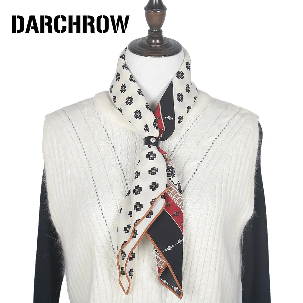 DARCHROW Luxury Brand Silk Scarf Women Scarves Shawl High Quality Print Hijab Wrap Bandana Square Scarf 70*70CM
DARCHROW Luxury Brand Silk Scarf Women Scarves Shawl High Quality Print Hijab Wrap Bandana Square Scarf 70*70CM