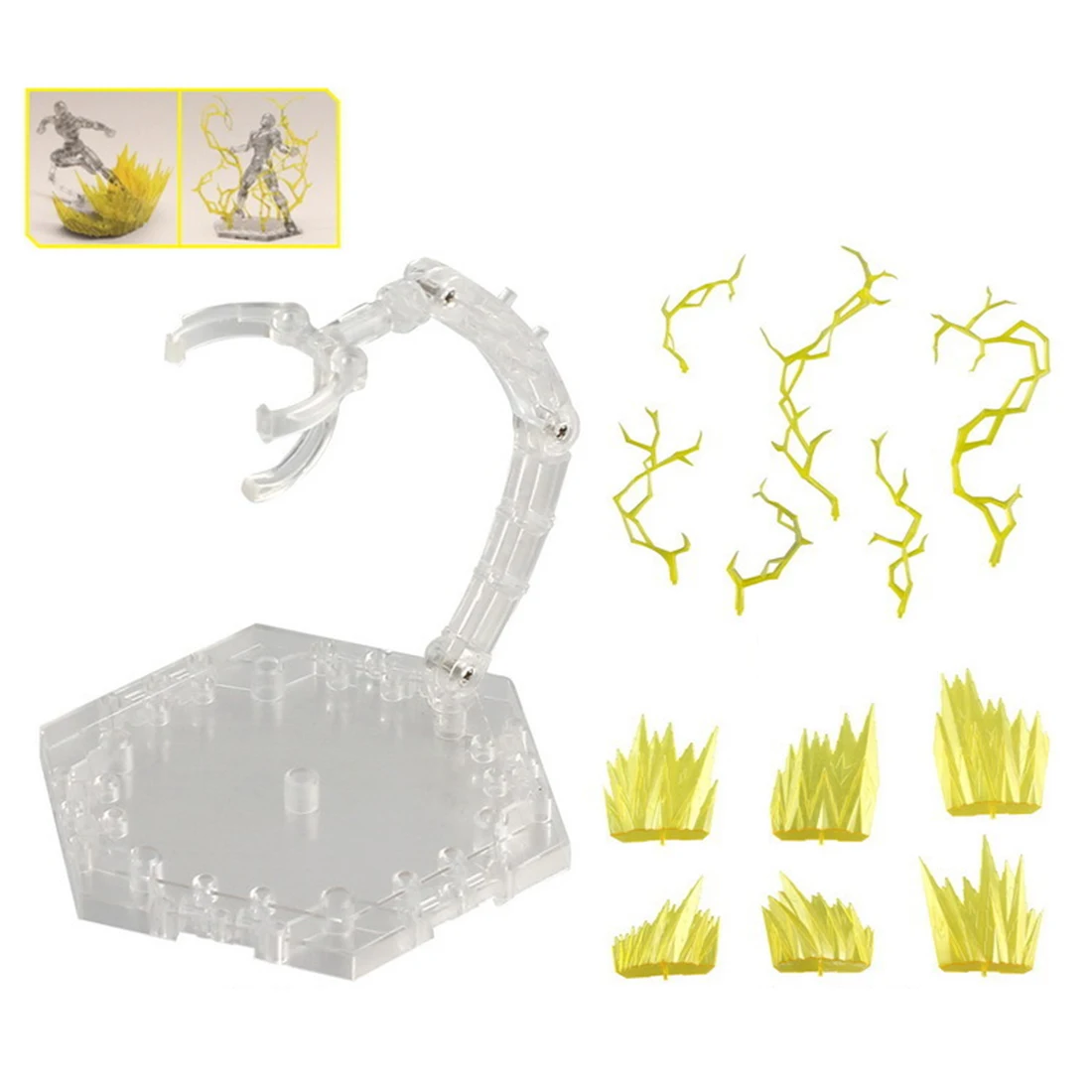 Lightning Aeration Cracking Explosion Model Scene Special Effects Decoration with Bracket for Gundam Model Action & Toy Figures
Lightning Aeration Cracking Explosion Model Scene Special Effects Decoration with Bracket for Gundam Model Action & Toy Figures
