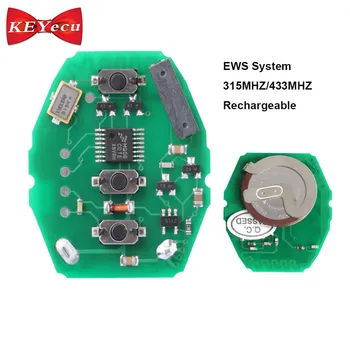 KEYECU 5PCS* Rechargeable EWS Remote PCB Circuit Board 3 Button 315MHz/433MHz for BMW 3 5 X series
KEYECU 5PCS* Rechargeable EWS Remote PCB Circuit Board 3 Button 315MHz/433MHz for BMW 3 5 X series