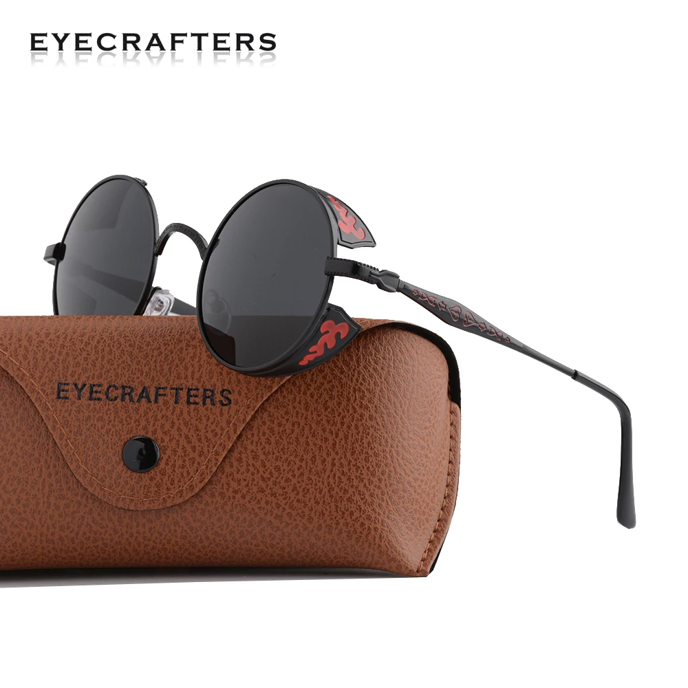 Coating Mirrored Round Circle Sun glasses Retro Vintage Gafas Masculino BLUE Eyecrafters Polarized Gothic Steampunk Sunglasses
Coating Mirrored Round Circle Sun glasses Retro Vintage Gafas Masculino BLUE Eyecrafters Polarized Gothic Steampunk Sunglasses