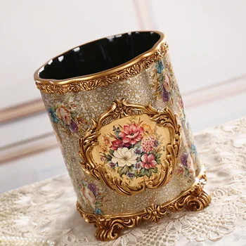 European style palace retro decoration debris desktop instoragebarrels trash basket retro luxury living room
European style palace retro decoration debris desktop instoragebarrels trash basket retro luxury living room