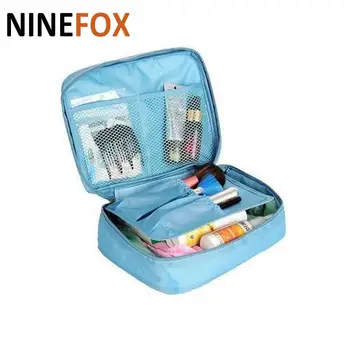 2018 Nylon Zipper Women Makeup bag Cosmetic bag Case Make Up Organizer Toiletry bag kits Storage Travel Wash pouch chisme viajes
2018 Nylon Zipper Women Makeup bag Cosmetic bag Case Make Up Organizer Toiletry bag kits Storage Travel Wash pouch chisme viajes