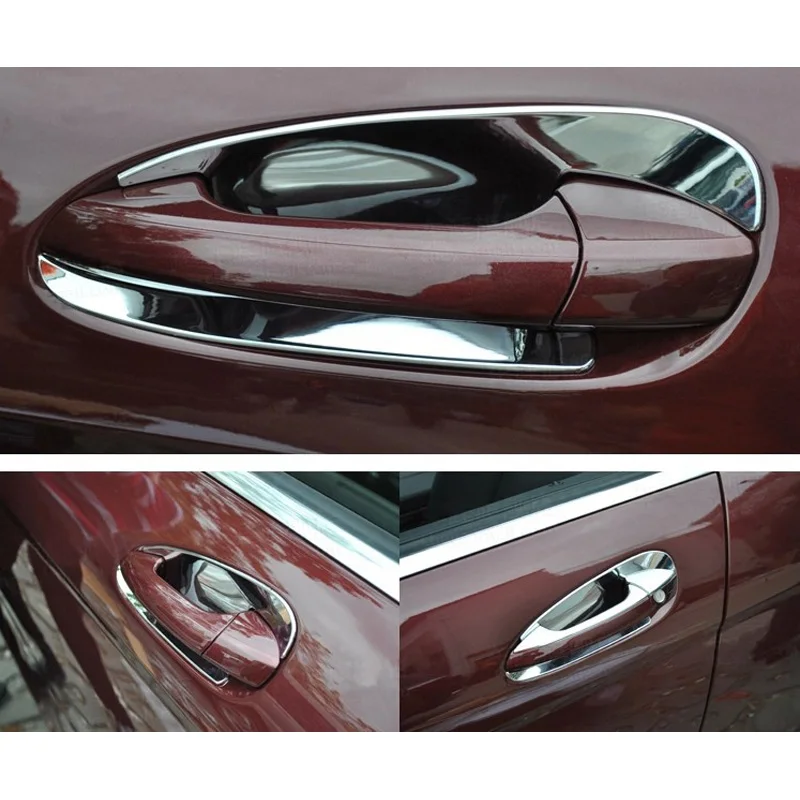 For Mercedes Benz GLK300 C ML GLE GLS GLK Class X204 W204 W166 Exterior Door Handle Bowl Trim Sequin Styling Chrome Accessory
For Mercedes Benz GLK300 C ML GLE GLS GLK Class X204 W204 W166 Exterior Door Handle Bowl Trim Sequin Styling Chrome Accessory