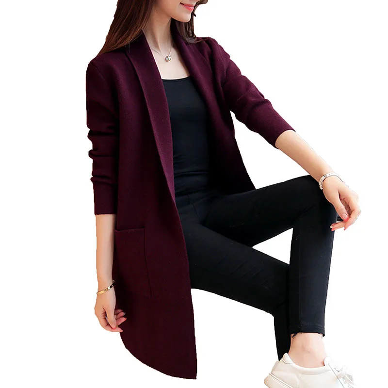 2017 New Spring Autumn Knitted Sweater Cardigan Women winter Jacket Loose Big yards joker Long Sweaters coat
2017 New Spring Autumn Knitted Sweater Cardigan Women winter Jacket Loose Big yards joker Long Sweaters coat
