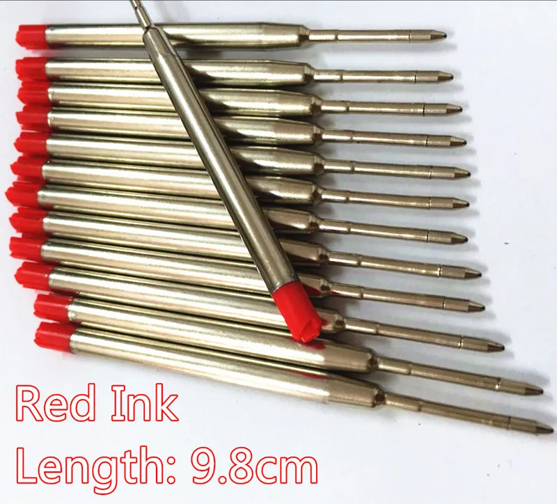10 Pcs Universal Standard Style Ballpoint Pen Refills Replacement red Ink Refills 0.7 mm School Office Supplies
10 Pcs Universal Standard Style Ballpoint Pen Refills Replacement red Ink Refills 0.7 mm School Office Supplies