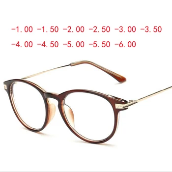 Retro Brown Frame Oval Myopia Glasses With Degree Women Men Clear Mirror Prescription Spectacles 0 -100 -150 -200 -250 To -600
Retro Brown Frame Oval Myopia Glasses With Degree Women Men Clear Mirror Prescription Spectacles 0 -100 -150 -200 -250 To -600