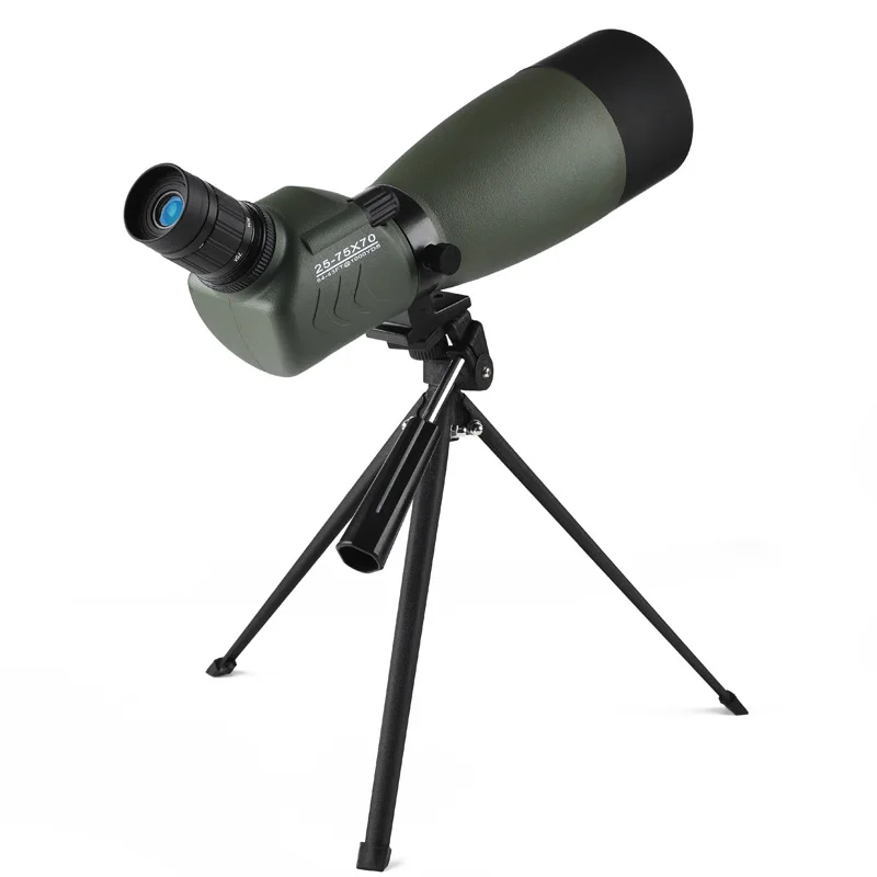 Фото Monocular Astronomical Telescope 25-75x70 Astronomic Professional Zoom Waterproof Binoculars for Hunting High Power Tourism Sale |