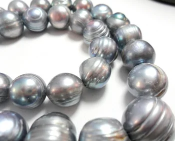 Semi Precious Stone Pearls Large Gray silver Freshwater Pearl beads center drilled grey blue 12-14mm 7.5 inches
Semi Precious Stone Pearls Large Gray silver Freshwater Pearl beads center drilled grey blue 12-14mm 7.5 inches