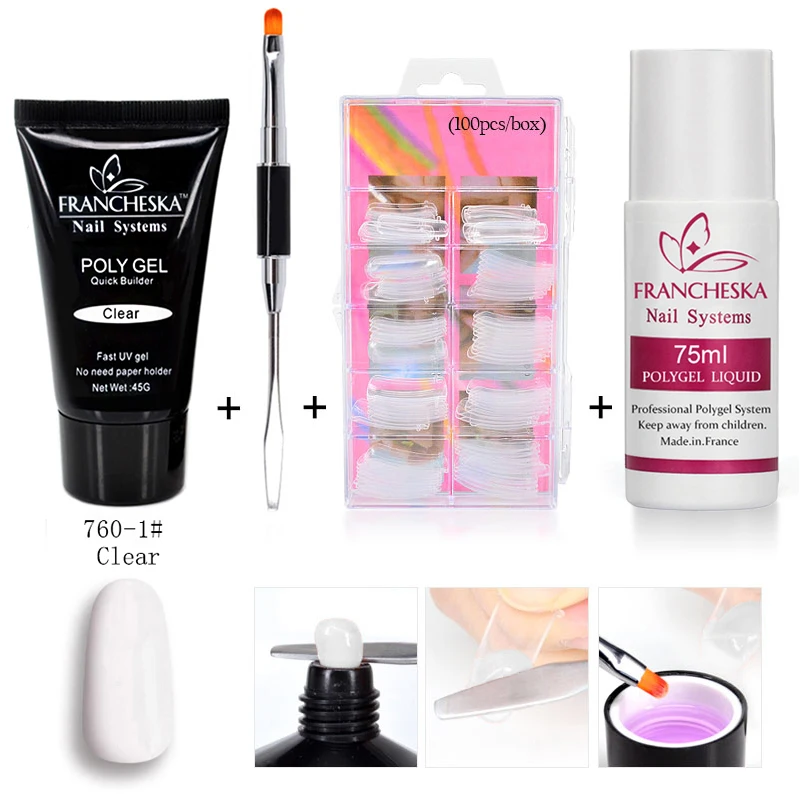 Francheska Polygel Finger Extension Crystal Jelly Poly Gel Nail Art Camouflage Hard Acrylic Gel Builder Pink Transparent Poligel
Francheska Polygel Finger Extension Crystal Jelly Poly Gel Nail Art Camouflage Hard Acrylic Gel Builder Pink Transparent Poligel