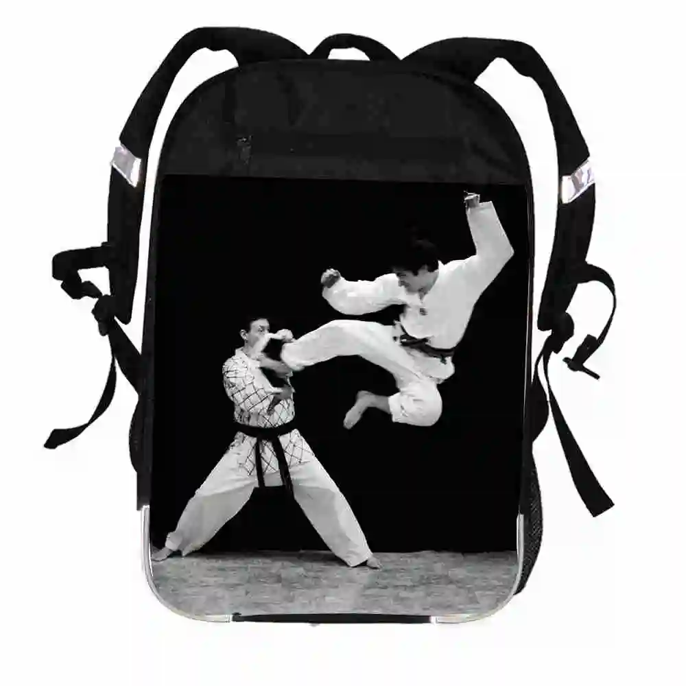 Рюкзак тхэквондо аниме Боевая дзюдо каратэ Aikido Jeet Kune Do для женщин мужчин