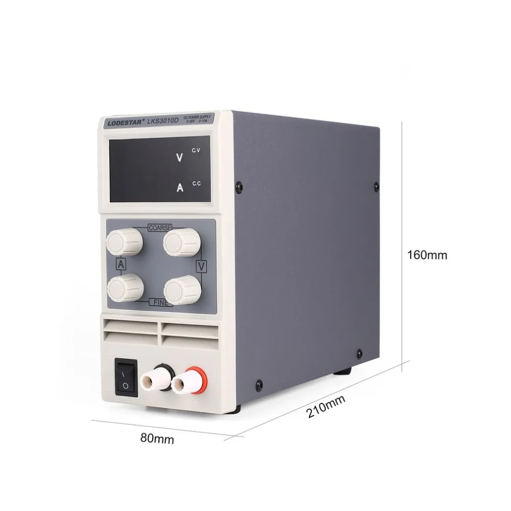 UNI-T 30V/10A Digital DC Power Supply Current Voltage Adjustable Switching Stabilized Volt for Electric Maintenance
UNI-T 30V/10A Digital DC Power Supply Current Voltage Adjustable Switching Stabilized Volt for Electric Maintenance