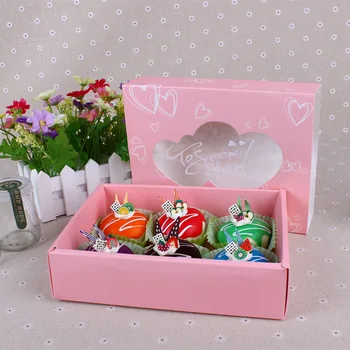 200 Pcs 22x17x5.5cm paper box with window heart shape Drawer Pink paper gift box for wedding Party birthday Cookie Candy cupcake
200 Pcs 22x17x5.5cm paper box with window heart shape Drawer Pink paper gift box for wedding Party birthday Cookie Candy cupcake