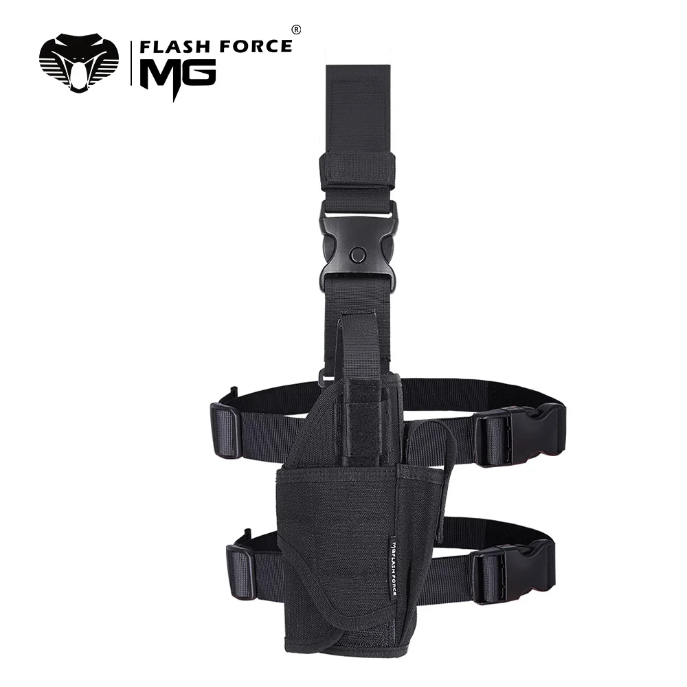 MGFLASHFORCE Adjustable Drop Leg Holster Tactical Thigh Pistol Gun Holster Glock Holster For Universal Gun
MGFLASHFORCE Adjustable Drop Leg Holster Tactical Thigh Pistol Gun Holster Glock Holster For Universal Gun
