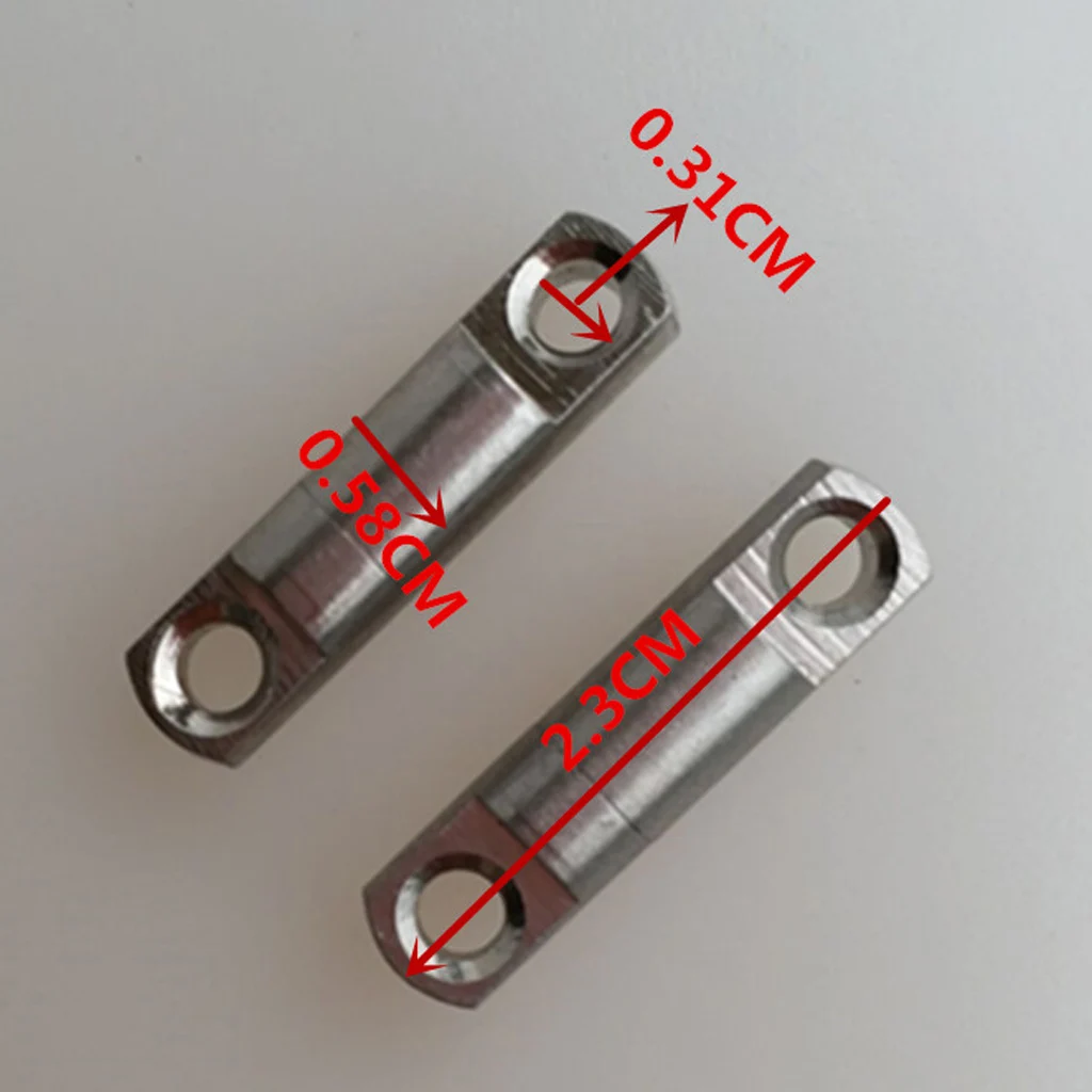 4 Pcs 23 mm Premium Diving Finger Reel Line 360 Degree Rotatable Swivels for Scuba Diving Fishing Snorkeling Stainless Steel