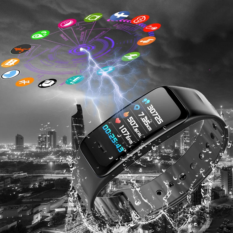 BANGWEI dropship Original band 50 Letters Message push heart rate Women men smart Fitness Bracelet Watch intelligent Pedometer 
BANGWEI dropship Original band 50 Letters Message push heart rate Women men smart Fitness Bracelet Watch intelligent Pedometer