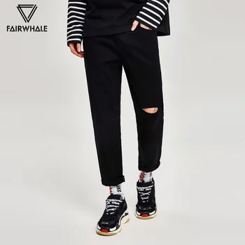 Mark Fairwhale 2019 new arrival men's stretch jeans casual streetwear pants ripped holes black denim pants 718121017904
Mark Fairwhale 2019 new arrival men's stretch jeans casual streetwear pants ripped holes black denim pants 718121017904