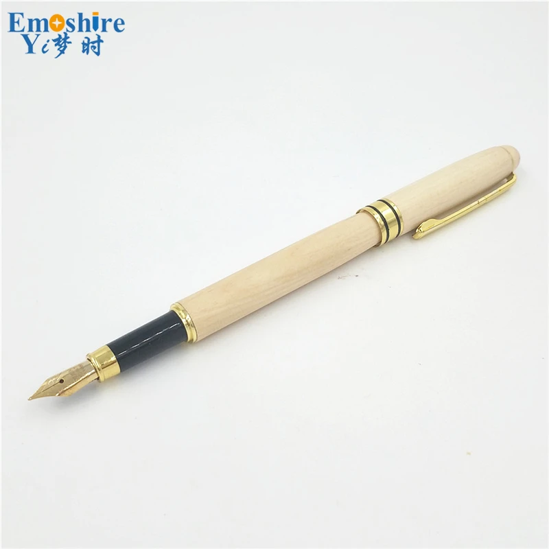 Emoshire Wooden Cufflinks Roller Ball Pen Fountain Pen Ballpoint Pen Set (9)