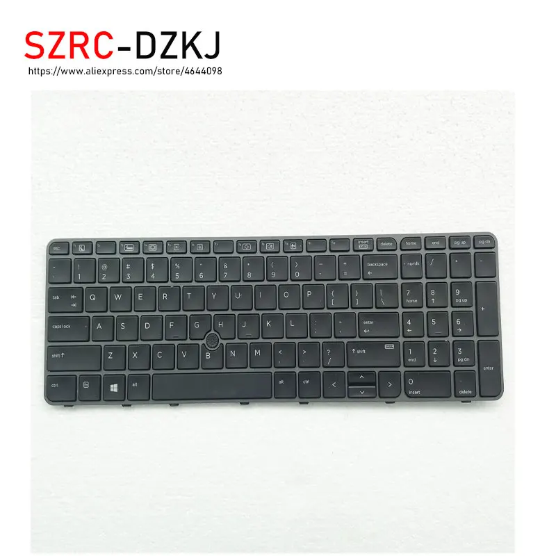 SZRCDZKJ New Original For HP EliteBook 850 G3 ZBook 15u G3 US Backlit laptop keyboard Black border Keyboard cable822578-001
SZRCDZKJ New Original For HP EliteBook 850 G3 ZBook 15u G3 US Backlit laptop keyboard Black border Keyboard cable822578-001