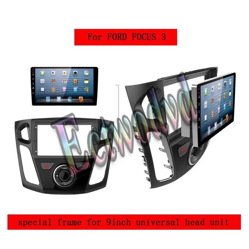 Special Car Radio Fascia for Ford Focus 3 2012 2013 2014-2017 9inch Universal Head Unit Car Refitting Stereo Frame Dash Panel
Special Car Radio Fascia for Ford Focus 3 2012 2013 2014-2017 9inch Universal Head Unit Car Refitting Stereo Frame Dash Panel
