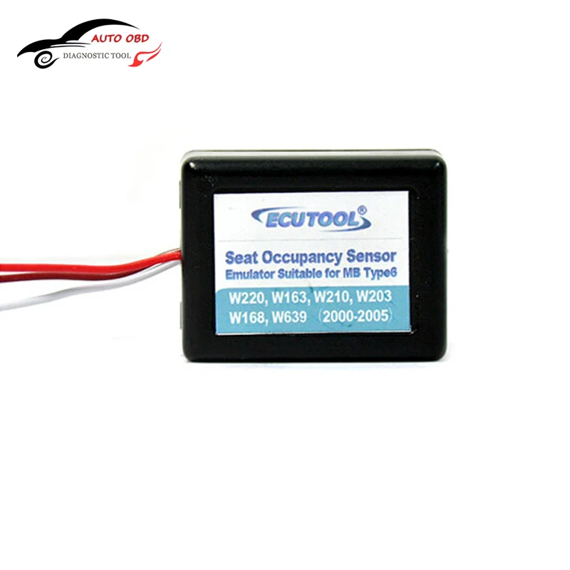 ECUTOOL Seat Occupancy Sensor Emulator Suitable for MB Type 6 SRS for mercedes benz W220 W163 W210 W203 W168 W639 2000-2005
ECUTOOL Seat Occupancy Sensor Emulator Suitable for MB Type 6 SRS for mercedes benz W220 W163 W210 W203 W168 W639 2000-2005
