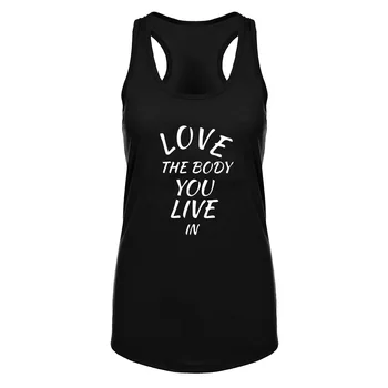 Womens LOVE THE BODY YOU LIVE IN Fitness Racerback Workout Tank Tops
Womens LOVE THE BODY YOU LIVE IN Fitness Racerback Workout Tank Tops