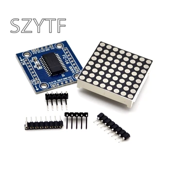 8x8LED dot matrix module MAX7219 display module DIY module MCU control module 5pcs
8x8LED dot matrix module MAX7219 display module DIY module MCU control module 5pcs