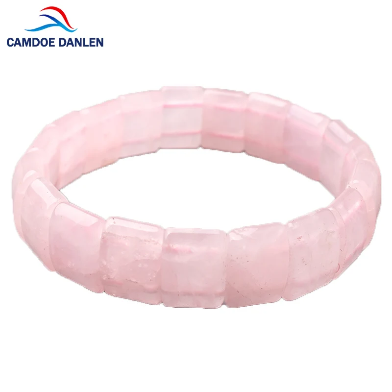 CAMDOE DANLEN Natural Stone Pink Crystal Quartz Charms Bracelet Bangle Beaded Stretch Bracelets Bangles For Women Men Jewelry
CAMDOE DANLEN Natural Stone Pink Crystal Quartz Charms Bracelet Bangle Beaded Stretch Bracelets Bangles For Women Men Jewelry