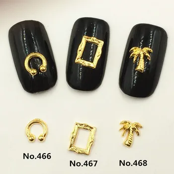 2016 Japan Mpetit 100pcs/bag Nail Art Decoration Golden Ring Frame Coconut Tree 3D DIY Metal Nail Polish Sticker Bride Nail
2016 Japan Mpetit 100pcs/bag Nail Art Decoration Golden Ring Frame Coconut Tree 3D DIY Metal Nail Polish Sticker Bride Nail