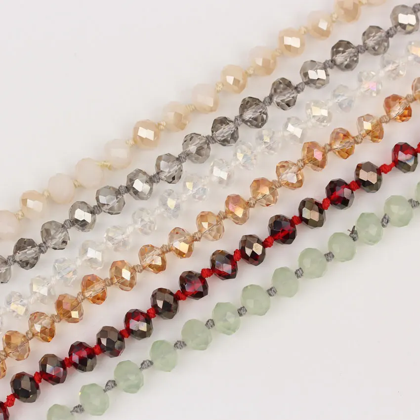 6 Style Choice,152cm ,Hawaiian Style Multilayer Knotted Necklace,Round Glass Beads Chains Wrapped Bracelet Wholesale PD-07
6 Style Choice,152cm ,Hawaiian Style Multilayer Knotted Necklace,Round Glass Beads Chains Wrapped Bracelet Wholesale PD-07