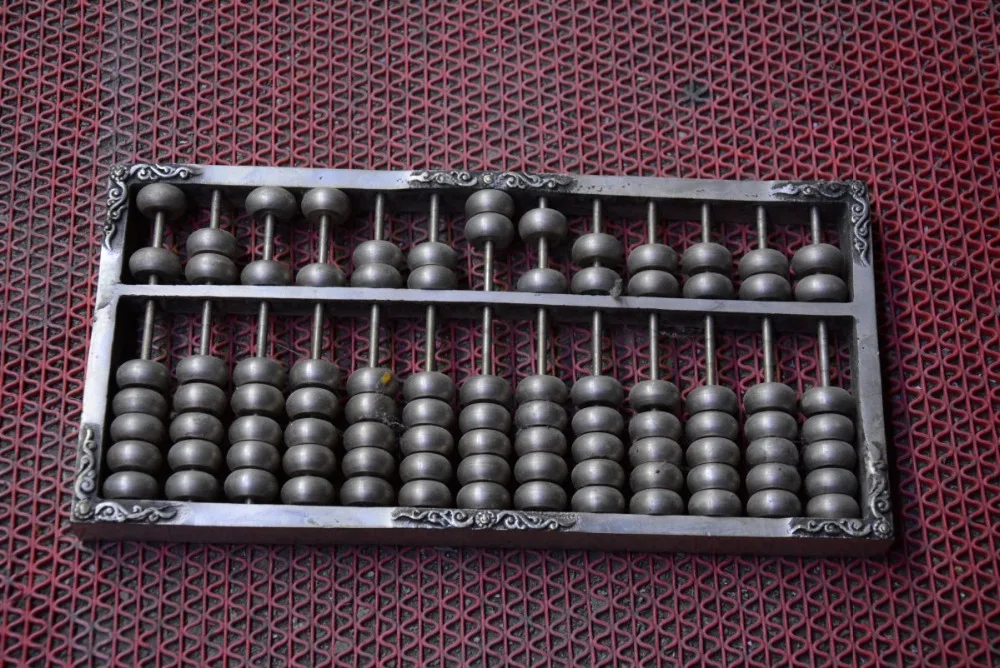 Rare Old Chinesae QingDynasty silver abacus,Chinese ancient calculator,Free shipping
Rare Old Chinesae QingDynasty silver abacus,Chinese ancient calculator,Free shipping