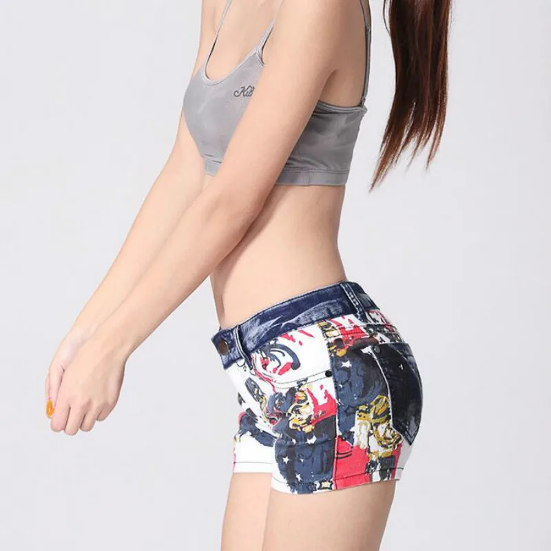 2019 new summer Fashion novelty sexy cotton Elastic young female women girls Graffiti Denim jeans shorts clothes
2019 new summer Fashion novelty sexy cotton Elastic young female women girls Graffiti Denim jeans shorts clothes