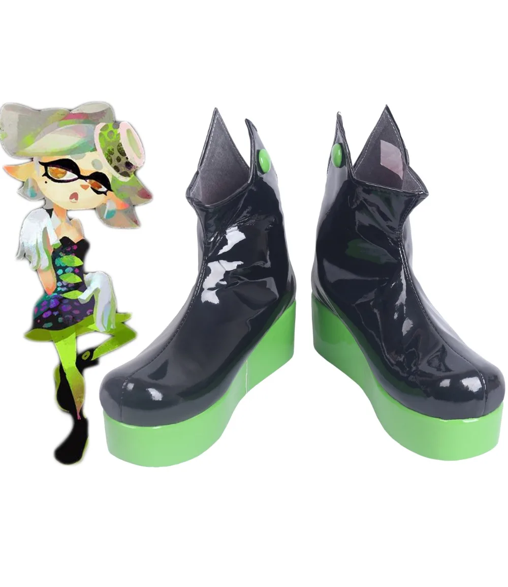 Splatoon Squid Green Cosplay Boots Shoes Custom Made Halloween Carnival Party Cosplay
Splatoon Squid Green Cosplay Boots Shoes Custom Made Halloween Carnival Party Cosplay